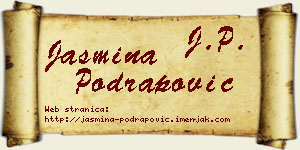 Jasmina Podrapović vizit kartica